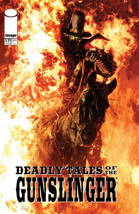 Preorder By 07/20 ~ DEADLY TALES OF THE GUNSLINGER SPAWN #17 CVR A PATRIC REYNOLDS