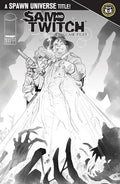 Preorder By 06/08 ~ SPAWN SAM AND TWITCH CASE FILES #25 CVR B IG GUARA B&W VAR