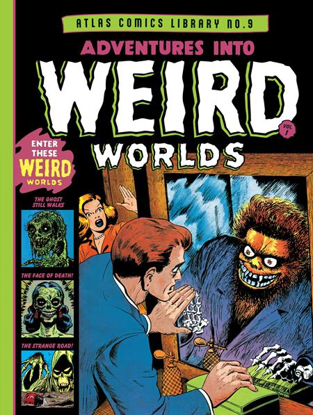 Preorder By 06/08 ~ ATLAS COMICS LIBRARY HC NO 09 ADVENTURES INTO WEIRD WORLDS VOL 01 (MR)