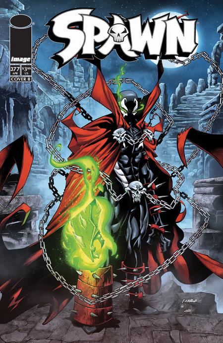 Preorder By 06/08 ~ SPAWN #377 CVR B CHRIS CAMPANA VAR