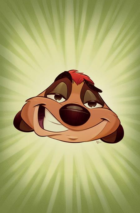 Preorder By 06/29 ~ LION KING #5 CVR E INC 1:10 CARTOON HEAD VIRGIN VAR