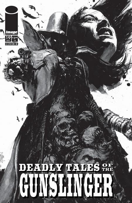 Deadly Tales Of The Gunslinger Spawn #19 Cover B Patric Reynolds B&W Variant
