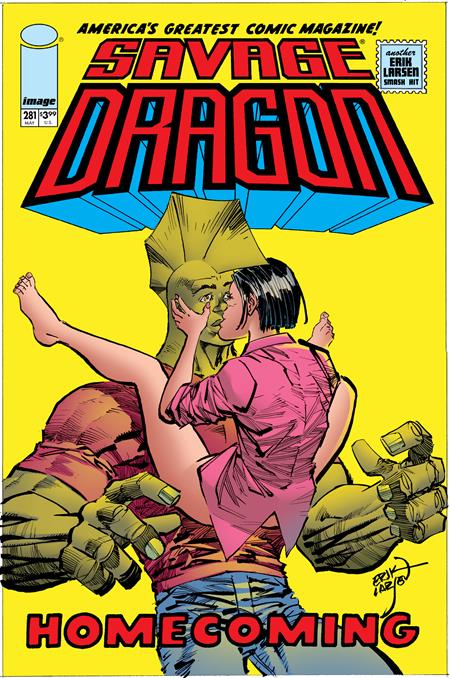 Preorder By 06/15 ~ SAVAGE DRAGON #281 CVR A ERIK LARSEN (MR)
