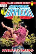 Preorder By 06/15 ~ SAVAGE DRAGON #281 CVR B ERIK LARSEN 70S TRADE DRESS VAR (MR)