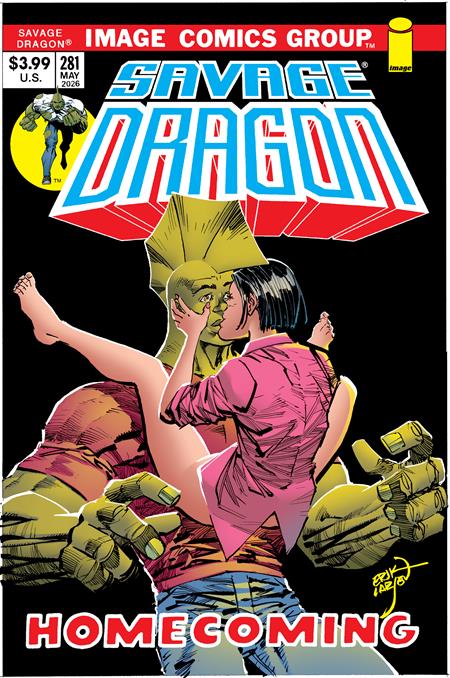 Preorder By 06/15 ~ SAVAGE DRAGON #281 CVR B ERIK LARSEN 70S TRADE DRESS VAR (MR)