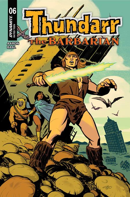Preorder By 07/06 ~ THUNDARR THE BARBARIAN #6 CVR A MICHAEL CHO VAR
