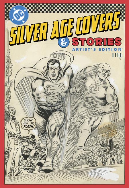 Preorder By 06/22 ~ DC SILVER AGE COVERS AND STORIES ARTISTS EDITION HC DIRECT MARKET EXCLUSIVE