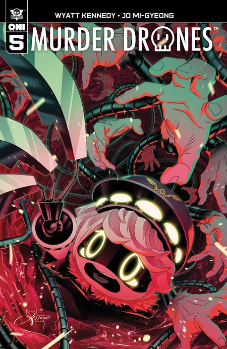 Preorder By 06/15 ~ MURDER DRONES #5 (OF 6) CVR A ALESSIO ZONNO