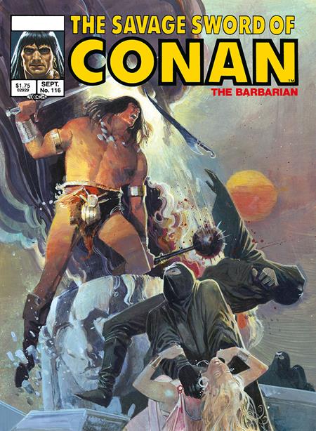 Savage Sword Of Conan Original Comics Omnibus Vol 08 Direct Market Edition Bill Sienkiewicz CVR (MR)