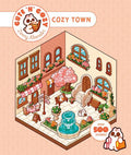 Preorder By 06/08 ~ CUTE N COZY STICKER THERAPY TP CUTE N COZY TOWN