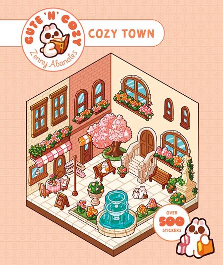 Preorder By 06/08 ~ CUTE N COZY STICKER THERAPY TP CUTE N COZY TOWN