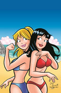 Preorder By 06/15 ~ ARCHIE COMICS 85TH ANNIVERSARY PRESENTS BETTY & VERONICA SWIMSUIT SPECIAL (ONE SHOT) CVR D DAN PARENT RICH KOSLOWSKI FOIL FULL ART VAR