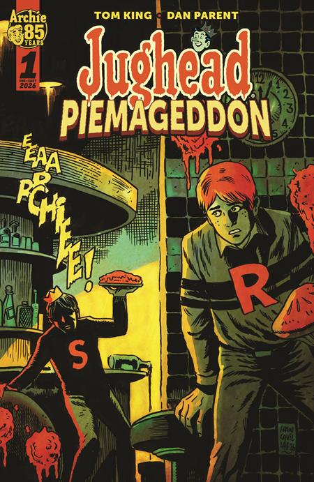 Preorder By 06/22 ~ JUGHEAD PIEMAGEDDON (ONE SHOT) CVR F INC 1:10 FRANCESCO FRANCAVILLA VAR
