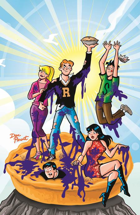 Preorder By 06/22 ~ JUGHEAD PIEMAGEDDON (ONE SHOT) CVR G DAN PARENT FOIL FULL ART VAR