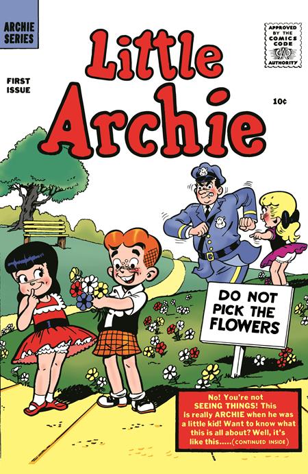 Preorder By 06/29 ~ LITTLE ARCHIE #1 FACSIMILE CVR A BOB BOLLING