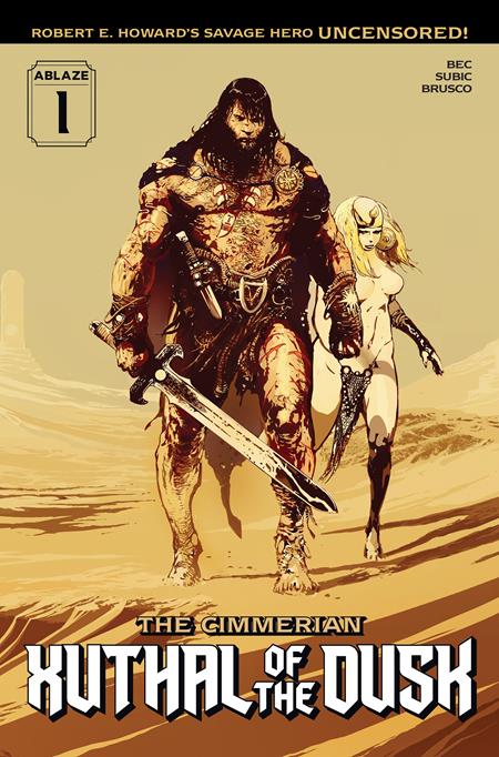 Preorder By 06/15 ~ CIMMERIAN XUTHAL OF THE DUSK #1 (OF 3) CVR B STEVAN SUBIC VAR (MR)