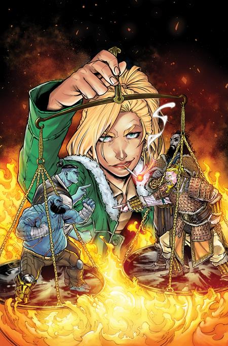 Preorder By 06/08 ~ VALHALLAW #1 (OF 5) CVR B 1:10 PEDRO R M ANDREO VIRGIN VAR (MR)