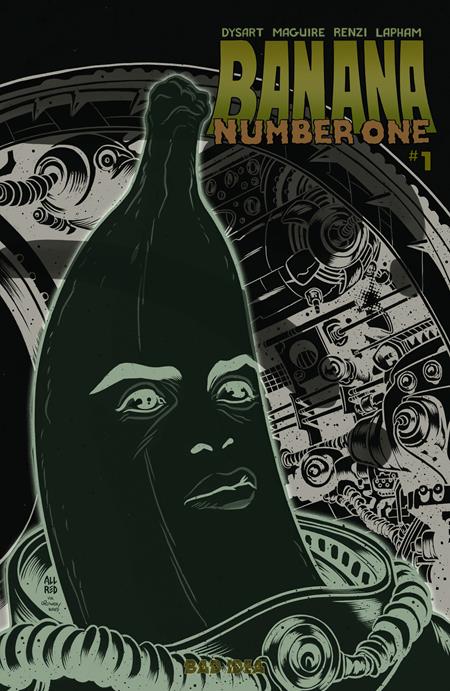 Preorder By 06/15 ~ BANANA NUMBER ONE #1 (ONE SHOT) CVR E MICHAEL ALLRED GLOW IN THE DARK VAR