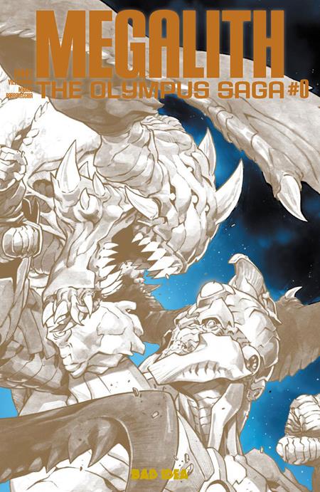 Preorder By 06/15 ~ OLYMPUS SAGA MEGALITH #0 (OF 4) CVR F INC 1:50 JEROME OPENA METALLIC INK VAR