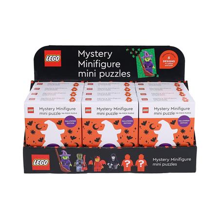 Preorder By 06/15 ~ LEGO MYSTERY MINIFIGURE PUZZLES (HALLOWEEN EDITION) 12 BOX DISPLAY