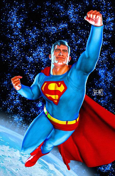 Preorder By 06/29 ~ ACTION COMICS #1100 CVR B MARK SPEARS CARD STOCK VAR (DC K.O.)