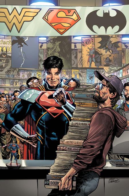 Preorder By 06/29 ~ SUPERMAN #40 CVR D EDDY BARROWS CARD STOCK VAR
