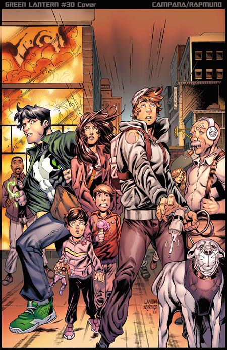 Preorder By 06/29 ~ GREEN LANTERN #37 CVR C CHRIS CAMPANA & NORM RAPMUND CARD STOCK VAR