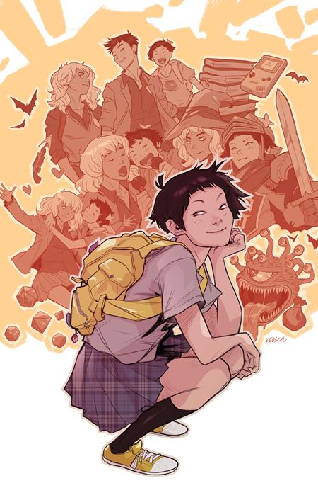 Preorder By 07/06 ~ GOTHAM ACADEMY FIRST YEAR #6 (OF 6) CVR A KARL KERSCHL