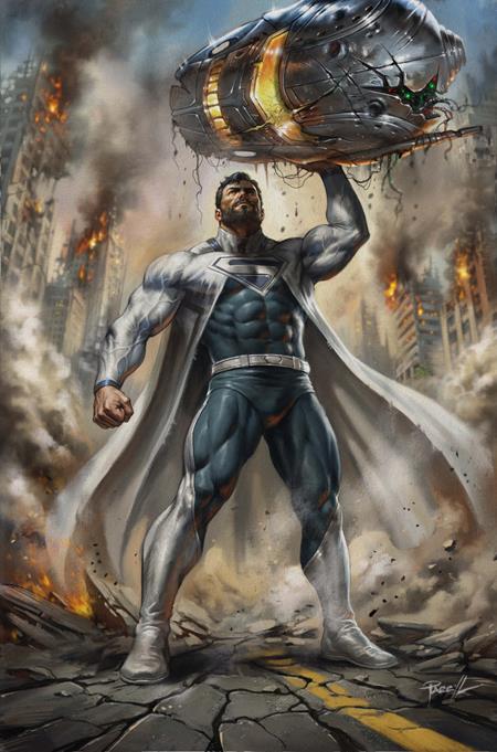 Preorder By 06/29 ~ SUPERMAN FATHER OF TOMORROW #3 (OF 6) CVR C LUCIO PARRILLO CARD STOCK VAR