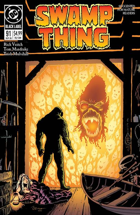 Preorder By 06/29 ~ SWAMP THING 1989 #4 (OF 4) CVR A RICK VEITCH (MR)