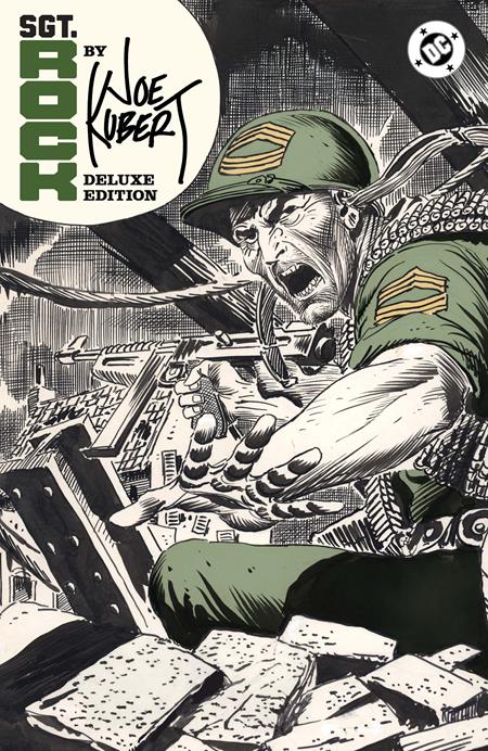 Preorder By 06/15 ~ SGT ROCK BY JOE KUBERT DELUXE EDITION HC