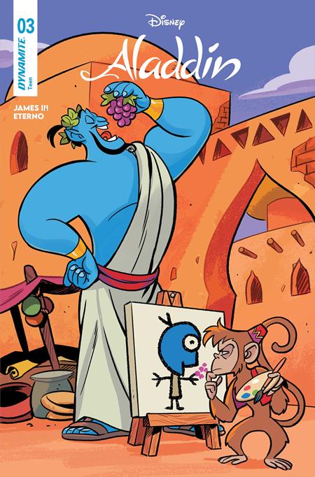 Preorder By 06/08 ~ ALADDIN #3 CVR B NATACHA BUSTOS VAR