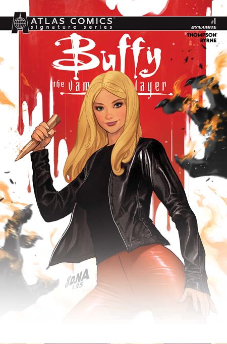 Preorder By 06/29 ~ BUFFY THE VAMPIRE SLAYER #1 CVR I DAVID NAKAYAMA ATLAS EDITION SIGNED BY KELLY THOMPSON VAR