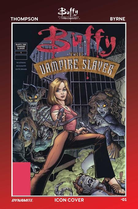 Preorder By 06/29 ~ BUFFY THE VAMPIRE SLAYER #1 CVR M INC 1:10 ARTHUR ADAMS ICON FOIL VAR