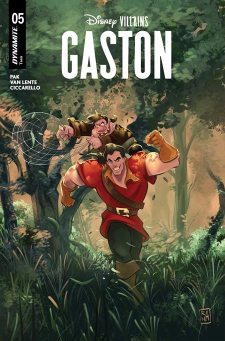 Preorder By 06/15 ~ DISNEY VILLAINS GASTON #5 CVR A ALESSANDRO RANALDI