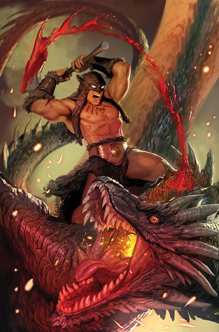 Preorder By 06/08 ~ FIRE AND ICE DARKWOLF #1 CVR L INC 1:20 STJEPAN SEJIC VIRGIN VAR