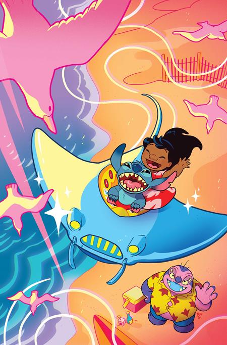 Preorder By 06/22 ~ LILO & STITCH 626 #3 CVR B INC 1:10 PAULINA GANUCHEAU VIRGIN VAR