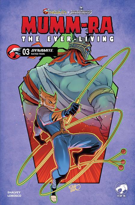 Preorder By 06/22 ~ MUMM-RA THE EVER LIVING #4 CVR D ERICA D'URSO VAR