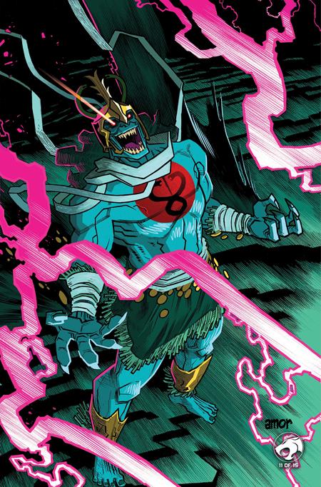 Preorder By 06/22 ~ MUMM-RA THE EVER LIVING #4 CVR G INC 1:10 JOHN AMOR VIRGIN VAR