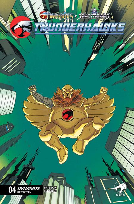 Preorder By 06/29 ~ THUNDERCATS X SILVERHAWKS THUNDERHAWKS #4 CVR B DECLAN SHALVEY VAR