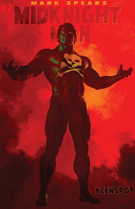 Preorder By 06/15 ~ MARK SPEARS MIDKNIGHT MAN #2 CVR A MARK SPEARS CRIMSON NIGHT