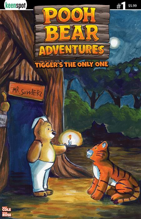 Preorder By 06/08 ~ POOH BEAR ADVENTURES TIGGERS THE ONLY ONE #1 (ONE SHOT) CVR A TESSA ROSE