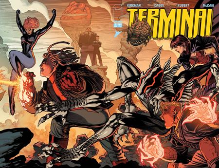 TERMINAL #1 CVR B ANDY KUBERT & DAVE MCCAIG CONNECTING WRAPAROUND VAR (MR) ~ IN SHOP 07/22