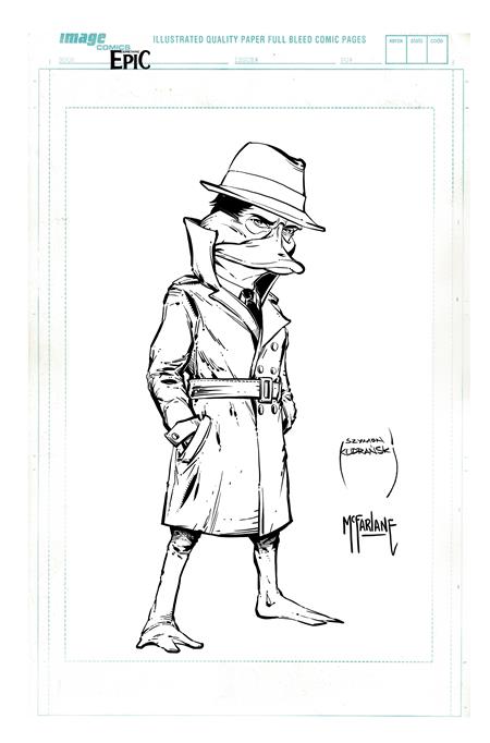 Preorder By 06/22 ~ SOMETHING EPIC #13 CVR B SZYMON KUDRANSKI & TODD MCFARLANE RAW ART VAR
