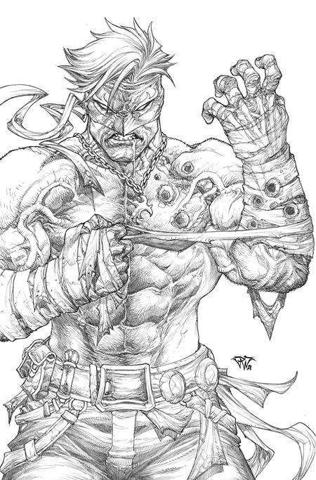 Preorder By 06/29 ~ FINAL BOSS #8 CVR E INC 1:50 PAOLO PANTALENA B&W VIRGIN VAR (MR)