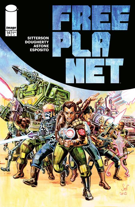 Preorder By 06/15 ~ FREE PLANET #14 CVR A JED DOUGHERTY