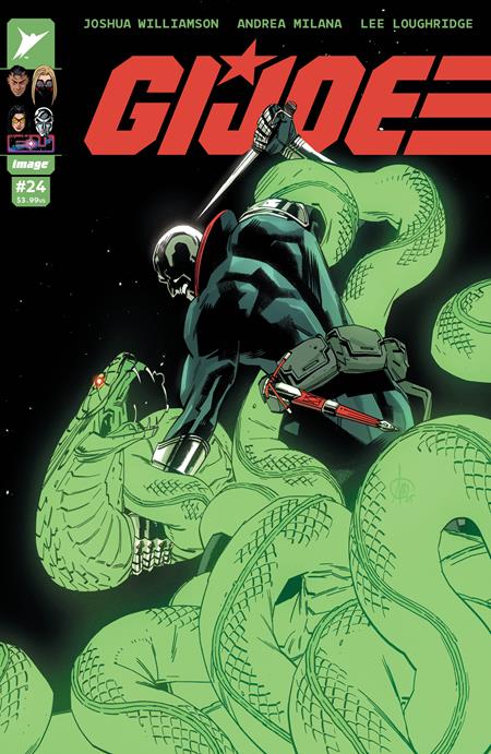 Preorder By 06/22 ~ GI JOE #24 CVR E INC 1:50 ANDREA MILANA VAR