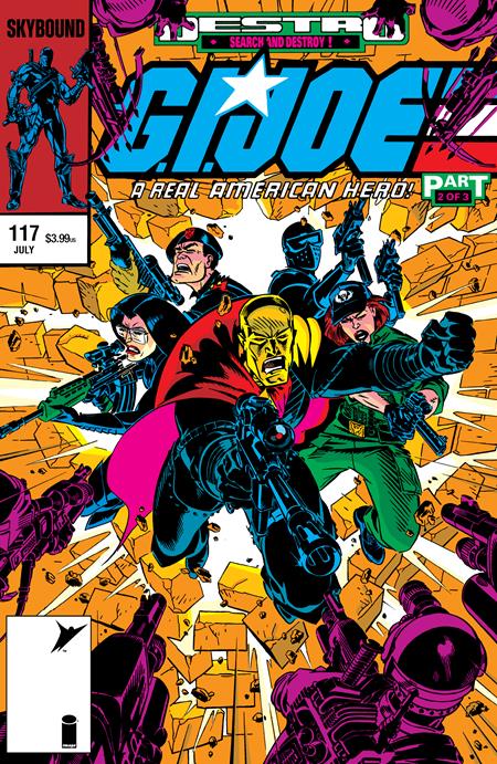 Preorder By 06/29 ~ GI JOE A REAL AMERICAN HERO #117 HAMA FILES EDITION CVR A MICHAEL GOLDEN