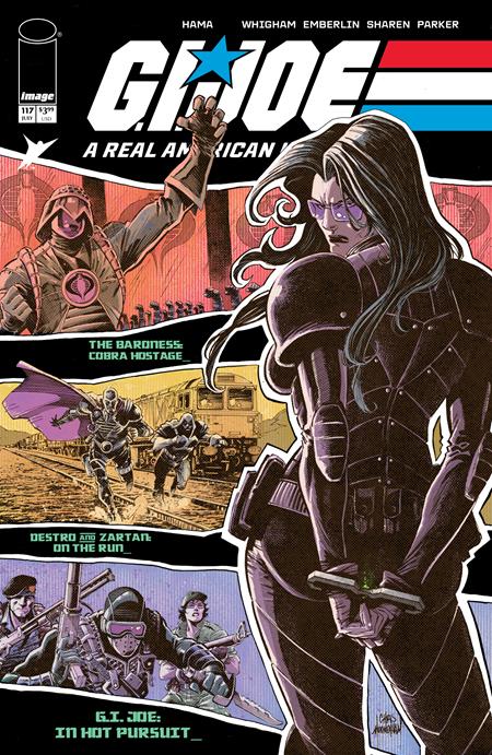 Preorder By 06/29 ~ GI JOE A REAL AMERICAN HERO #117 HAMA FILES EDITION CVR B CHRIS MOONEYHAM VAR