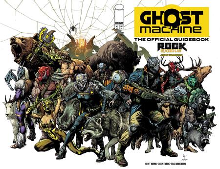 Preorder By 06/08 ~ GHOST MACHINE THE OFFICIAL GUIDEBOOK #4 (OF 5) CVR A GARY FRANK & BRAD ANDERSON WRAPAROUND